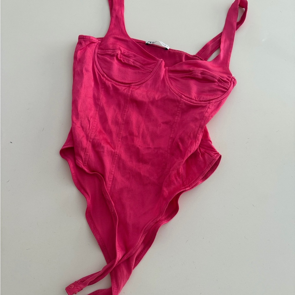 Zara Fuchsia Women's Bodysuit